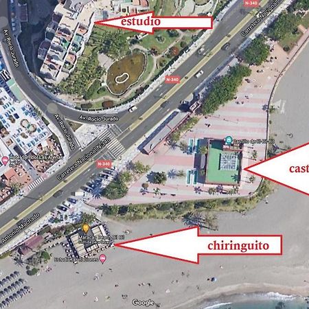 Estudio En Benalbeach, Vistas Mar, Primera Linea Playa Benalmádena Εξωτερικό φωτογραφία