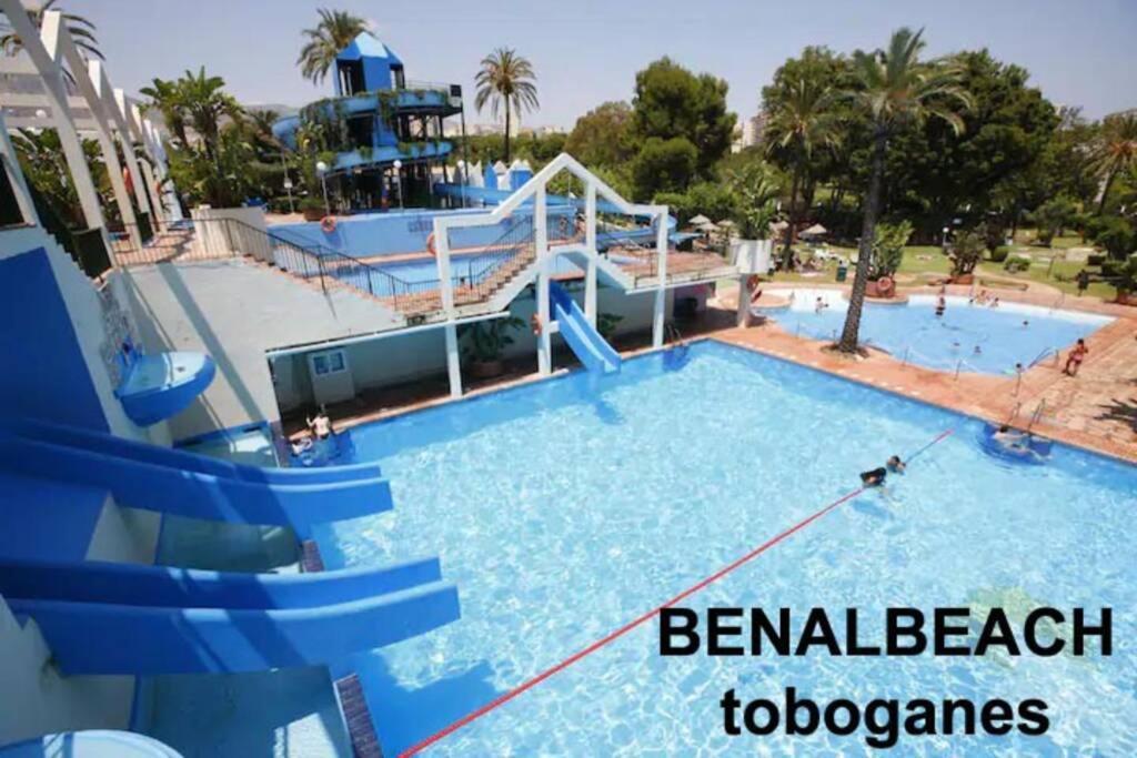 Estudio En Benalbeach, Vistas Mar, Primera Linea Playa Benalmádena Εξωτερικό φωτογραφία