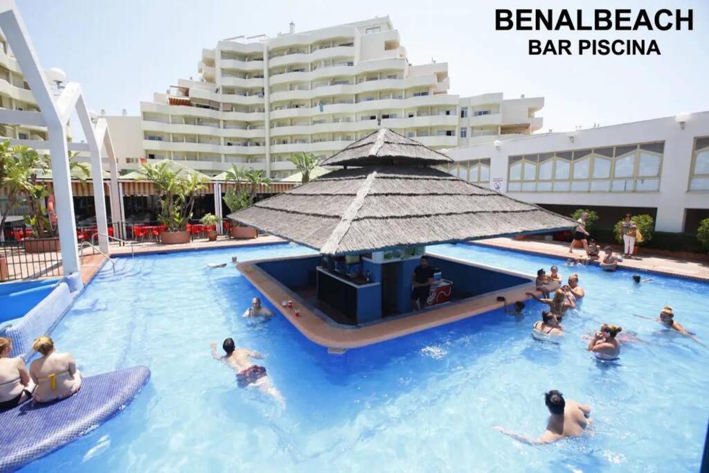 Estudio En Benalbeach, Vistas Mar, Primera Linea Playa Benalmádena Εξωτερικό φωτογραφία