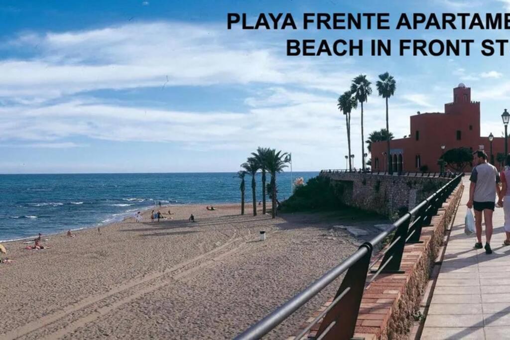 Estudio En Benalbeach, Vistas Mar, Primera Linea Playa Benalmádena Εξωτερικό φωτογραφία