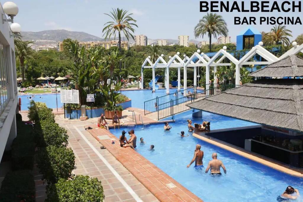 Estudio En Benalbeach, Vistas Mar, Primera Linea Playa Benalmádena Εξωτερικό φωτογραφία